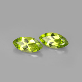 Peridoto naturale verde da  ct, marchesa, VS
