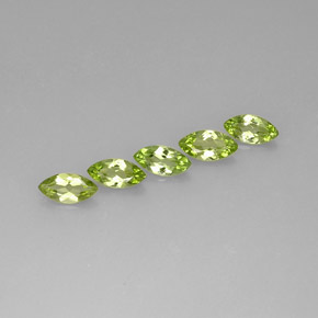 Peridoto naturale verde da  ct, marchesa, VS