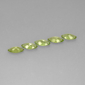 Peridoto naturale verde da  ct, marchesa, VS