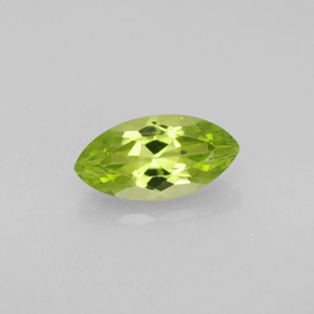 Peridoto naturale verde da 1,27 ct, marchesa, VVS-VS