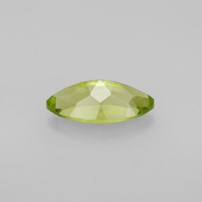 Peridoto naturale verde da 1,27 ct, marchesa, VVS-VS