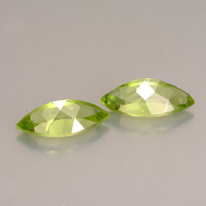 Peridoto naturale verde da  ct, marchesa, VS