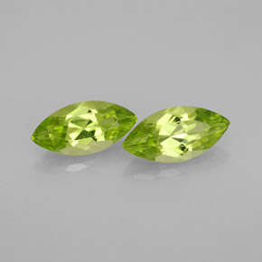 Peridoto naturale verde da  ct, marchesa, VS