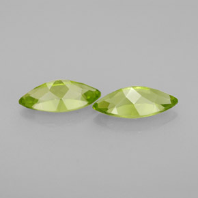 Peridoto naturale verde da  ct, marchesa, VS
