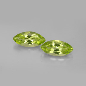 Peridoto naturale verde da  ct, marchesa, VS