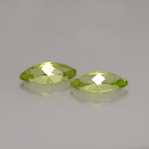 Peridoto naturale verde da  ct, marchesa, VS