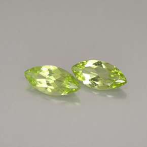 Peridoto naturale verde da  ct, marchesa, VS