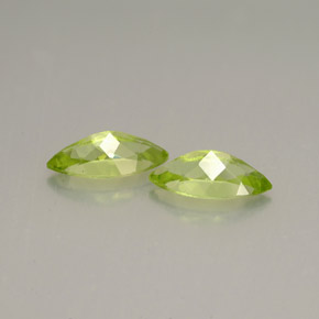 Peridoto naturale verde da  ct, marchesa, VS
