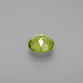 Peridoto naturale verde da 1,35 ct, taglio rotondo, VS