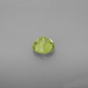 Peridoto naturale verde da 0,81 ct, taglio rotondo, VS