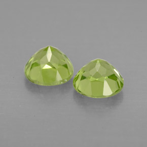 Peridoto naturale verde da  ct, taglio rotondo, VVS-VS