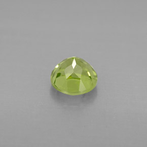 Peridoto naturale verde da 1,12 ct, taglio rotondo, VS