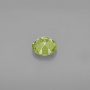Peridoto naturale verde da 0,85 ct, taglio rotondo, VS