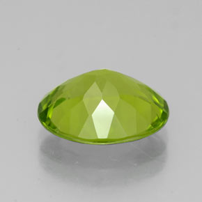 Peridoto Verde acceso naturale da 3.58 ct, Taglio ovale, VS