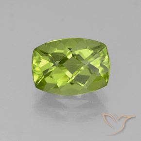 2.38ct Naturale Verde chiaro e vivace Peridoto, Cuscino, VS