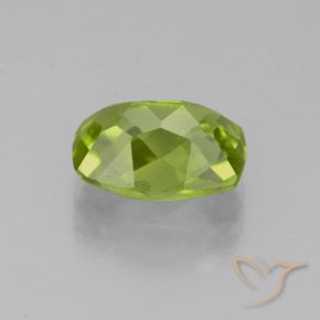 Peridoto Verde chiaro e vivace naturale da 2.38 ct, Cuscino, VS