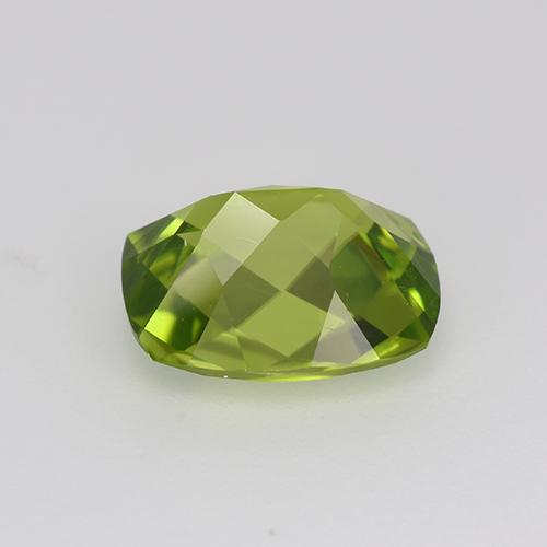 Peridoto naturale verde da 2,94 ct, taglio a cuscino, VS