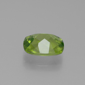 Peridoto naturale verde da 2,48 ct, taglio a cuscino, VS