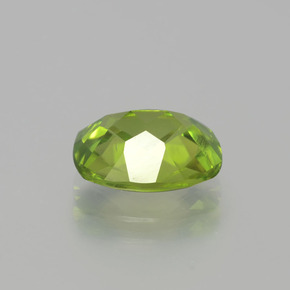 Peridoto naturale verde da 2,38 ct, taglio a cuscino, VVS-VS