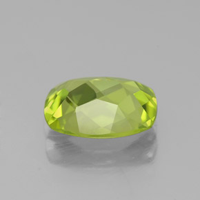 Peridoto naturale verde da 1,95 ct, taglio a cuscino, VVS-VS