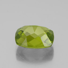 Peridoto naturale verde da 3,00 ct, taglio a cuscino, VS