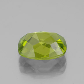 Peridoto naturale verde da 2,50 ct, taglio a cuscino, VS