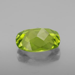 Peridoto naturale verde da 2,09 ct, taglio a cuscino, VVS-VS
