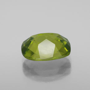 Peridoto naturale verde da 2,88 ct, taglio a cuscino, VS