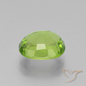 Peridoto Verde medio naturale da 2.16 ct, Taglio a cuscino, VS
