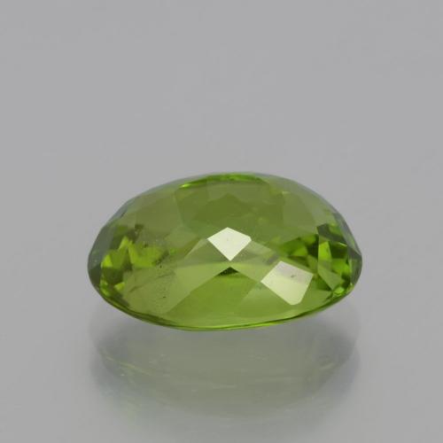Peridoto Verde acceso naturale da 5.00 ct, Taglio ovale, VS