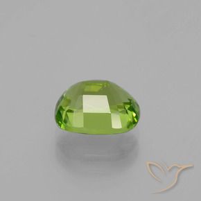 Peridoto Verde acceso naturale da 2.38 ct, Cuscino, VS