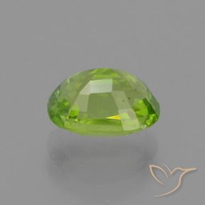 Peridoto Verde acceso naturale da 2.06 ct, Cuscino, VS