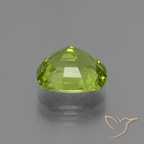 Peridoto Verde medio naturale da 2.20 ct, Cuscino, VS