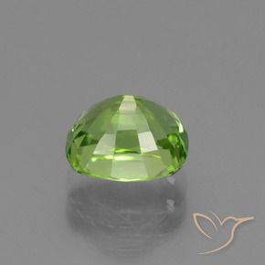 Peridoto Verde medio naturale da 2.10 ct, Cuscino, VS