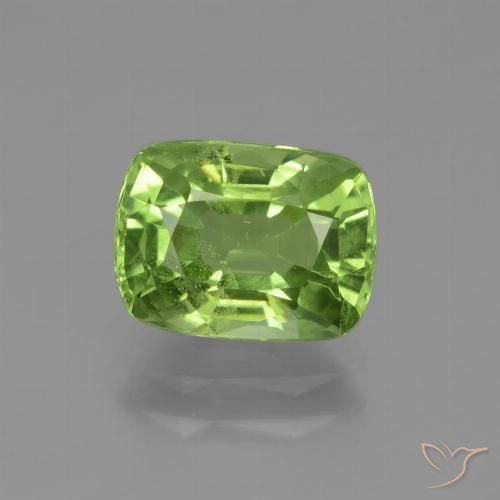 2.14ct Naturale Verde medio Peridoto, Cuscino, VS