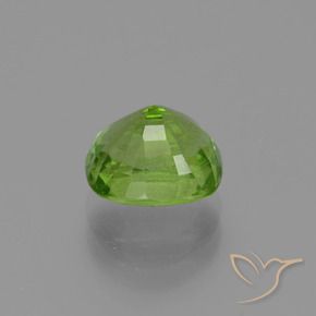 Peridoto Verde medio naturale da 2.40 ct, Cuscino, VS