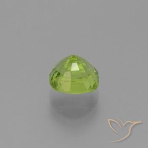 Peridoto Verde medio naturale da 2.54 ct, Cuscino, VS