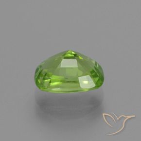 Peridoto Verde acceso naturale da 2.43 ct, Cuscino, VS
