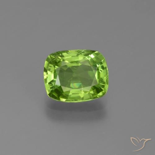 1.91ct Naturale Verde medio Peridoto, Cuscino, VS