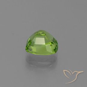 Peridoto Verde medio naturale da 2.00 ct, Cuscino, VVS-VS