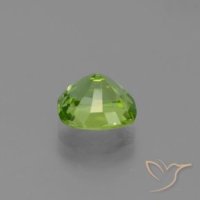 Peridoto Verde acceso naturale da 1.92 ct, Cuscino, VS