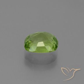 Peridoto Verde acceso naturale da 2.14 ct, Cuscino, VS