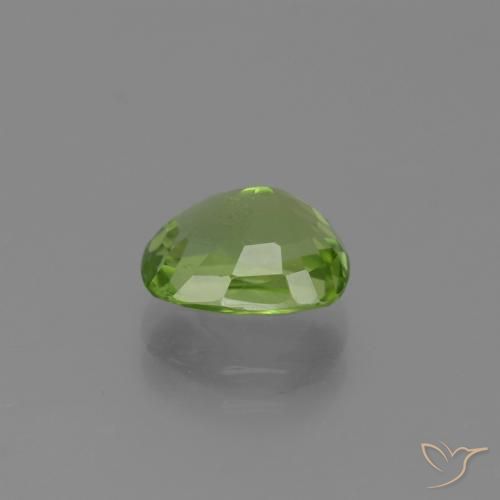 Peridoto Verde medio naturale da 2.25 ct, Cuscino, VS