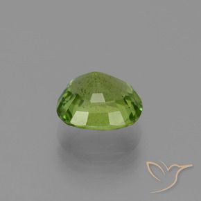 Peridoto Verde acceso naturale da 2.59 ct, Cuscino, VS-SI