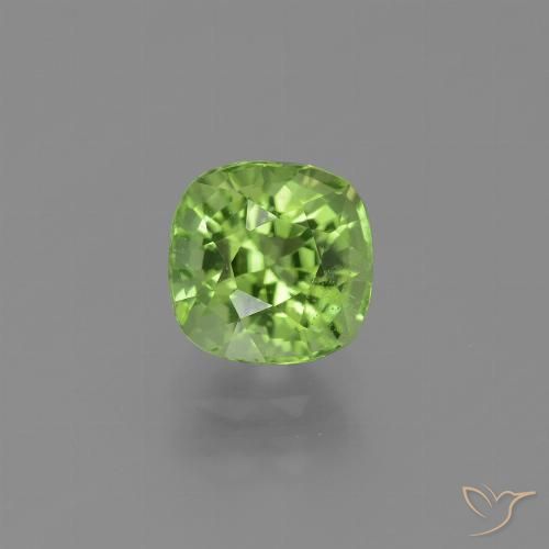 2.17ct Naturale Verde acceso Peridoto, Cuscino, VS-SI