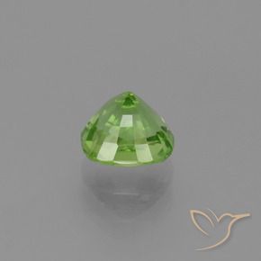 Peridoto Verde acceso naturale da 2.17 ct, Cuscino, VS-SI