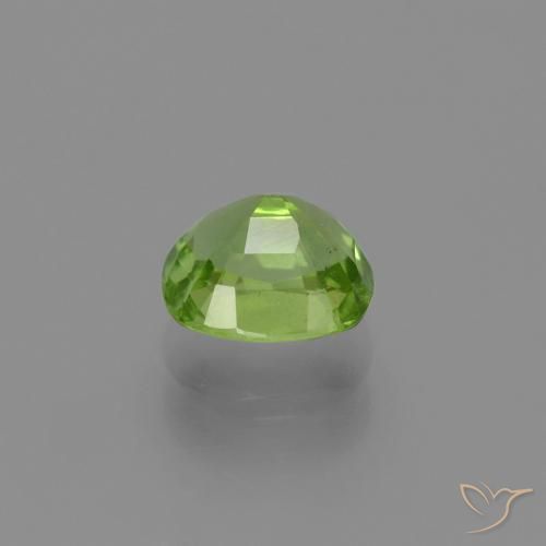 Peridoto Verde medio naturale da 2.13 ct, Cuscino, VS-SI