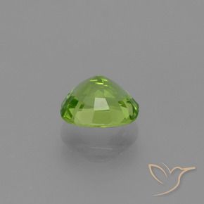 Peridoto Verde acceso naturale da 2.01 ct, Cuscino, VS