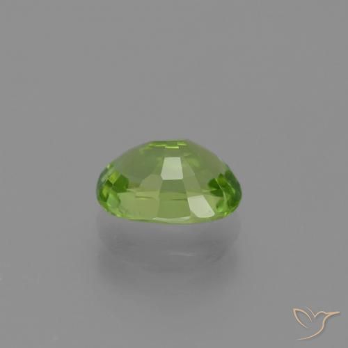 Peridoto Verde medio naturale da 1.98 ct, Cuscino, VVS-VS