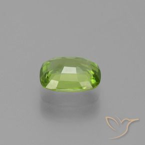 Peridoto Verde medio naturale da 2.01 ct, Cuscino, VS